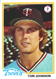 1978 Topps Baseball Cards      054      Tom Johnson